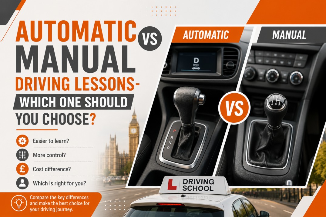Automatic vs Manual Driving Lessons